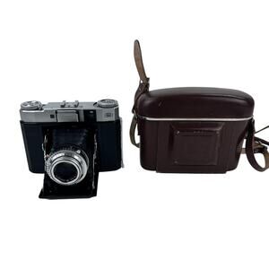 Vtg Zeiss Ikon Super Ikonta IV 534/16 Camera with Tessar 75mm f/3.5 Lens & Case